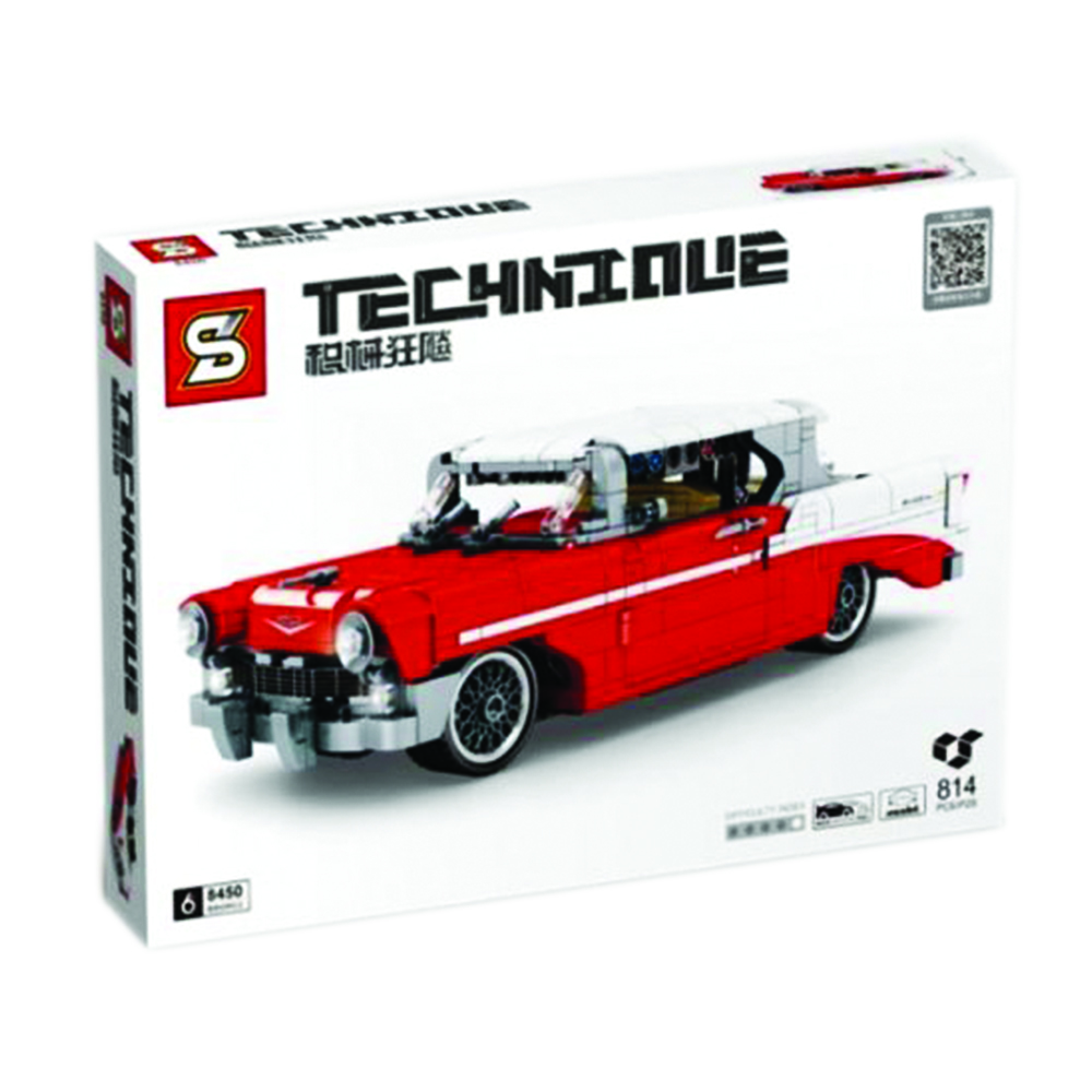 Đồ chơi xếp hình xe Chevrolet Classic_8450