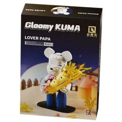 Đồ chơi xếp hình Bearbrick RƠM KUMA ẢM ĐẠM_92022