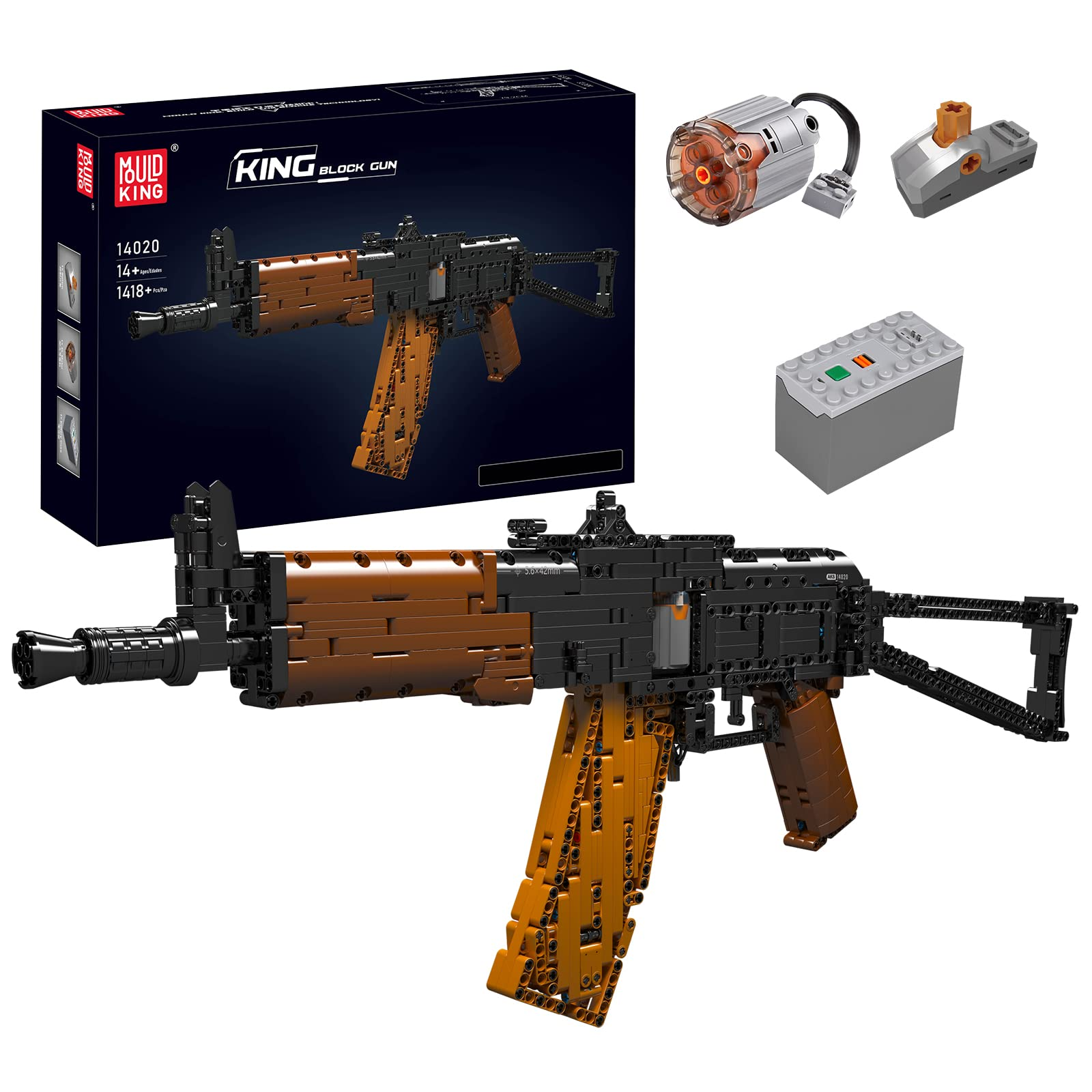 Đồ chơi xếp hình súng 14020