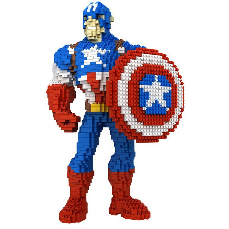 Đồ chơi xếp hình đội trưởng Mỹ_8825