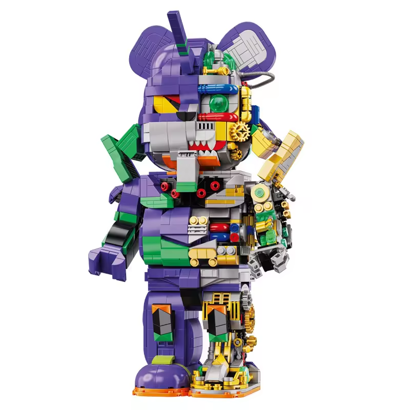 Đồ chơi xếp hình Bearbrick Eva Bear Robot_188008