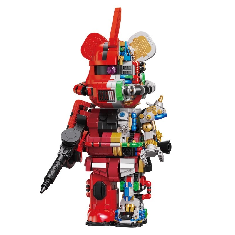 Đồ chơi xếp hình Bearbrick Robot Zaku_188010