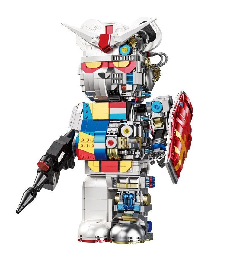 Đồ chơi xếp hình Bearbrick Robot Gundam_188002