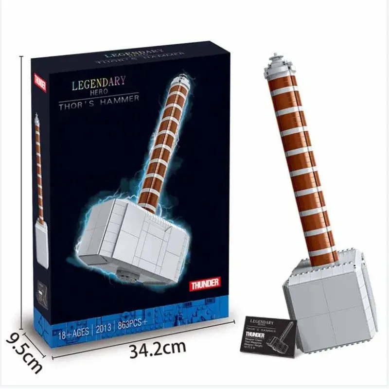 Đồ chơi xếp hình búa Thor_2013