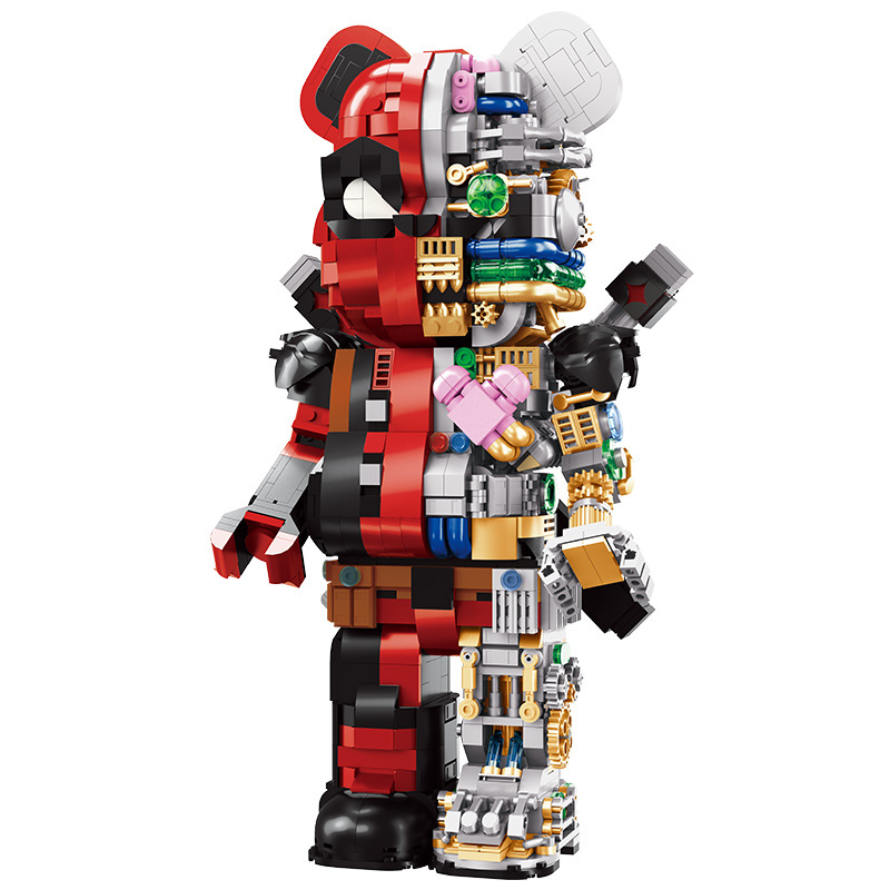 Đồ chơi xếp hình Bearbrick Deadpool Semi-Mechanical_188014