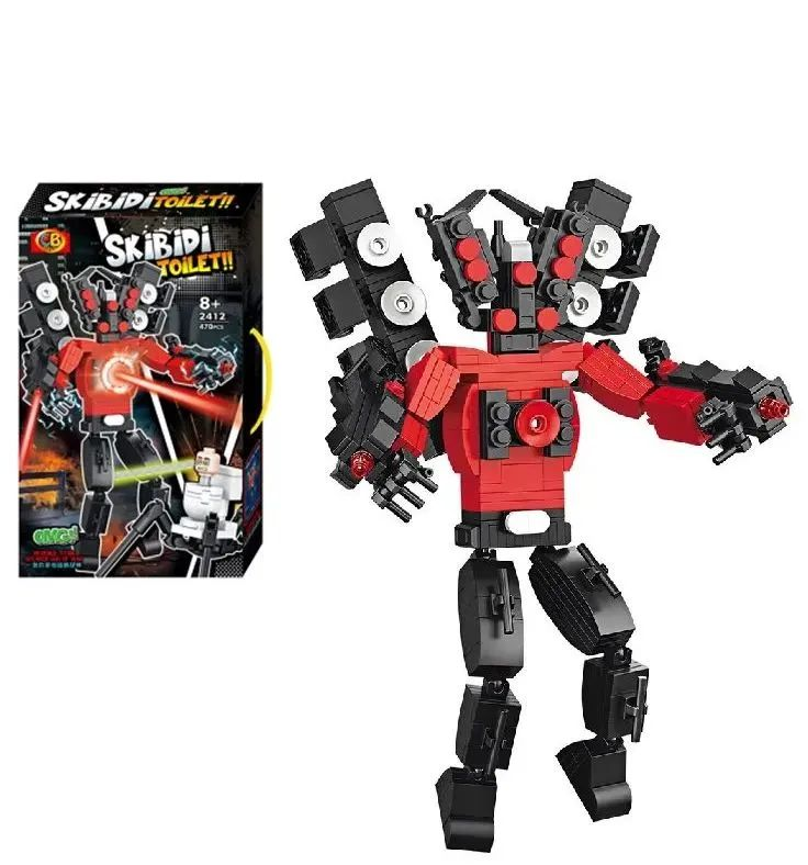 Đồ chơi xếp hình Robot Skibidi Toilet Camera Man_2412