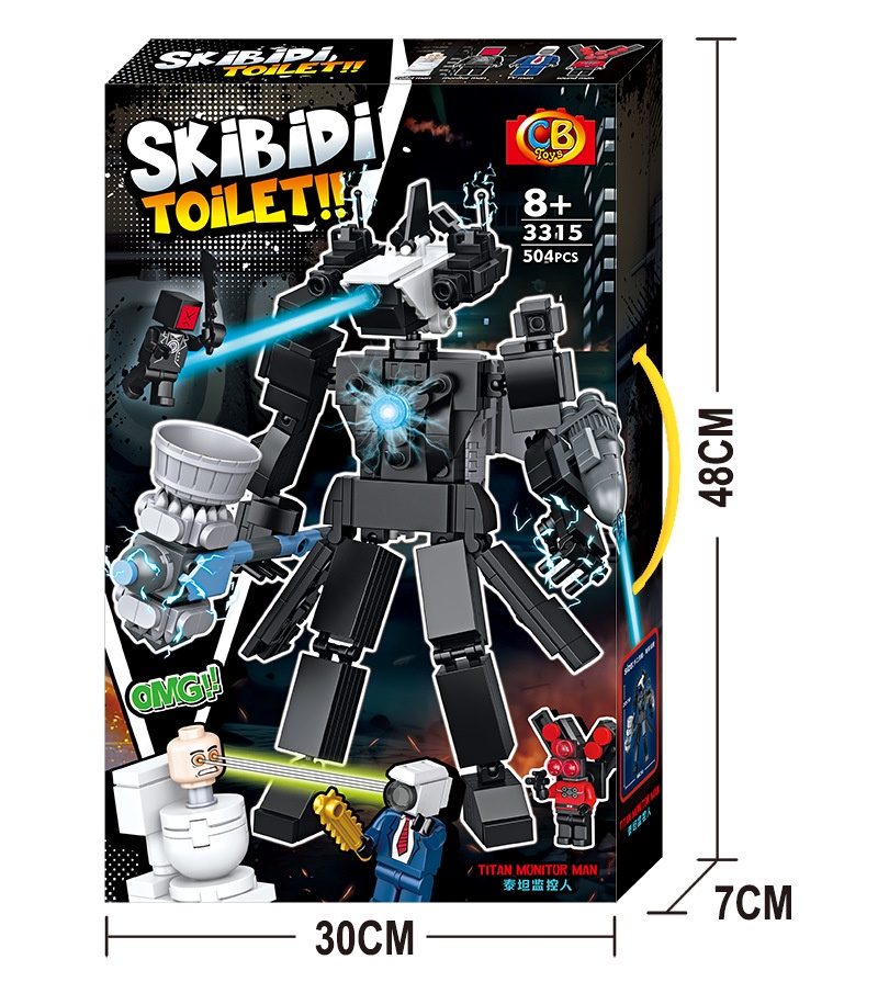 Đồ chơi xếp hình Robot Titan Monitor_3315