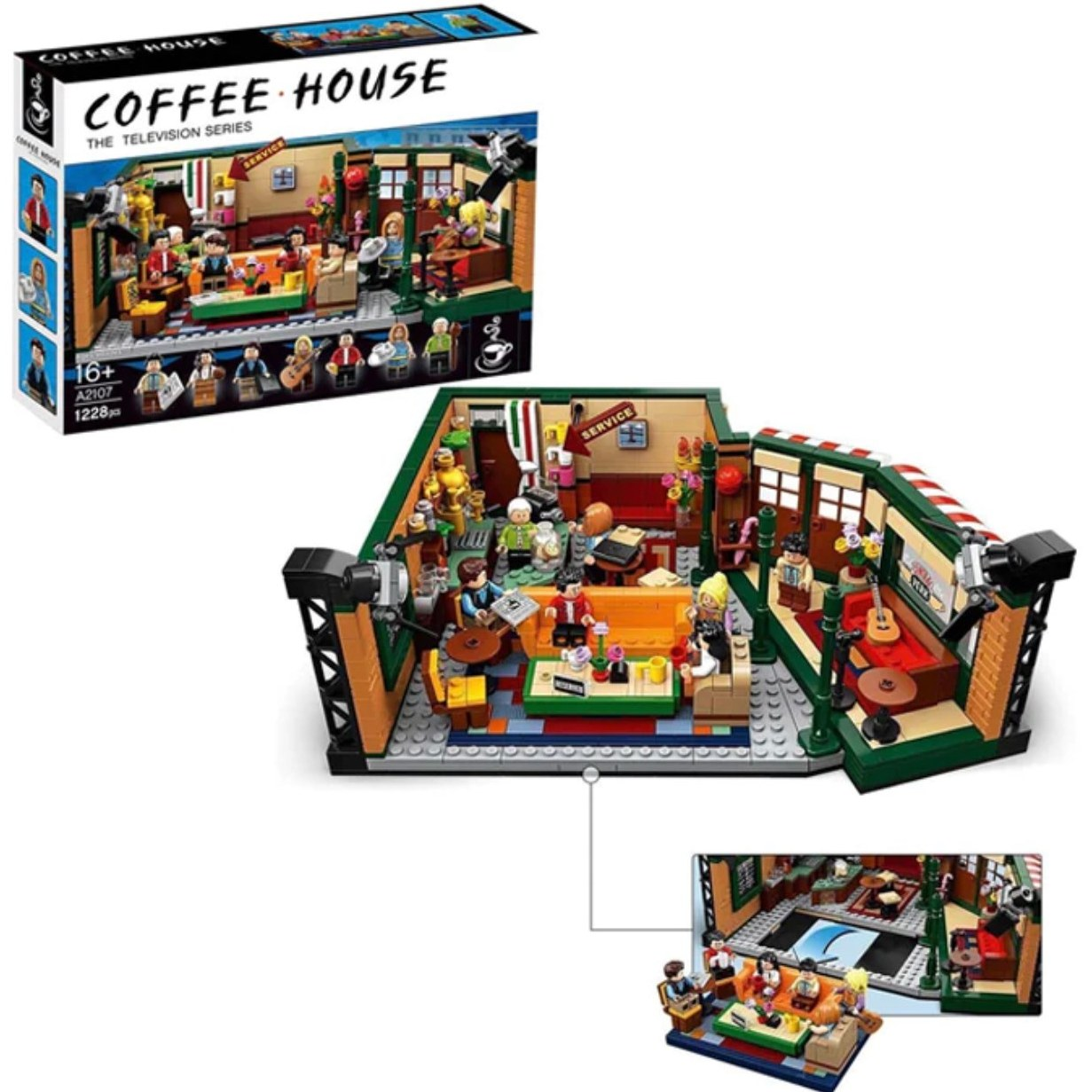 Đồ chơi xếp hình Coffee House_12107