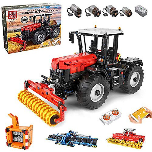 Đồ chơi xếp hình xe thu hoạch vụ mùa 4in1_17020