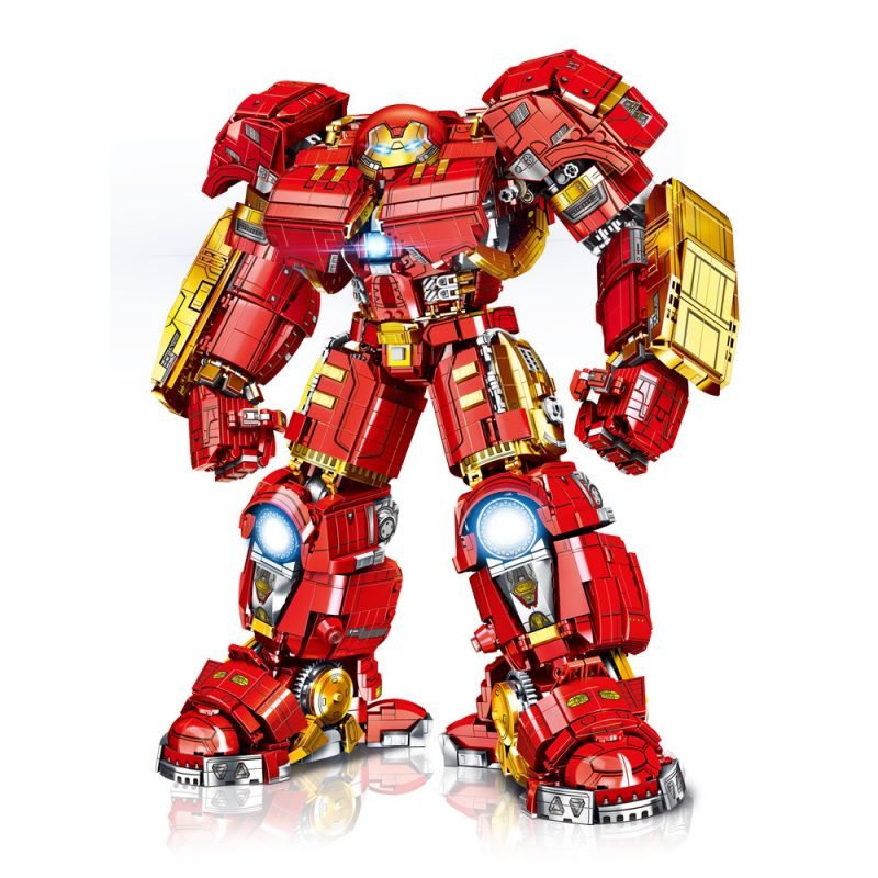 Đồ chơi xếp hình Super Heroes Ironman Robot HulkBuster_2098
