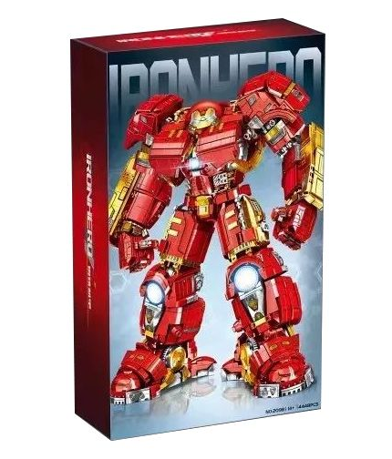 Đồ chơi xếp hình Super Heroes Ironman Robot HulkBuster_2098