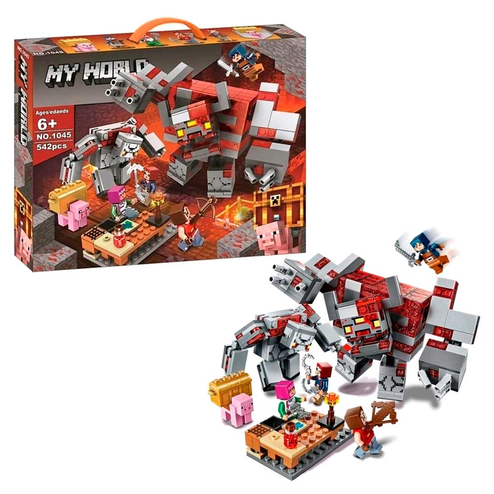 Đồ chơi xếp hình Người khổng lồ đá dung nham_1045