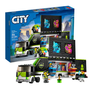 Đồ chơi xếp hình xe tải giải đấu trò chơi_8015