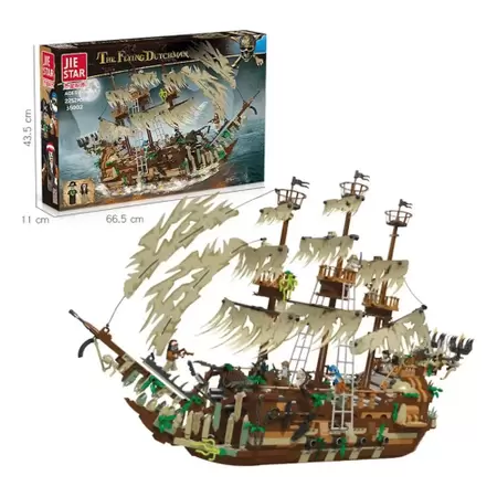 Đồ chơi xếp hình thuyền cướp biển vùng Caribbean_35002