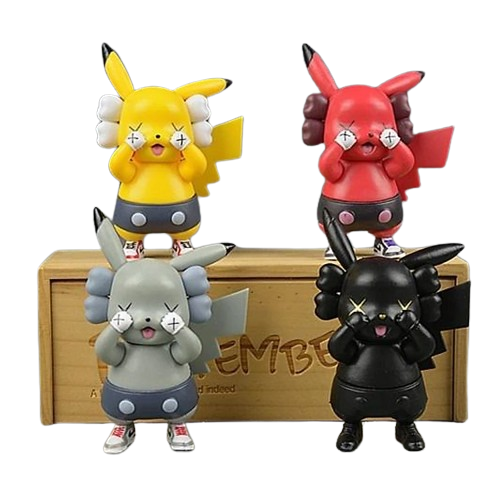 Mô hình Pikachu Cosplay Nhân Vật Kaws