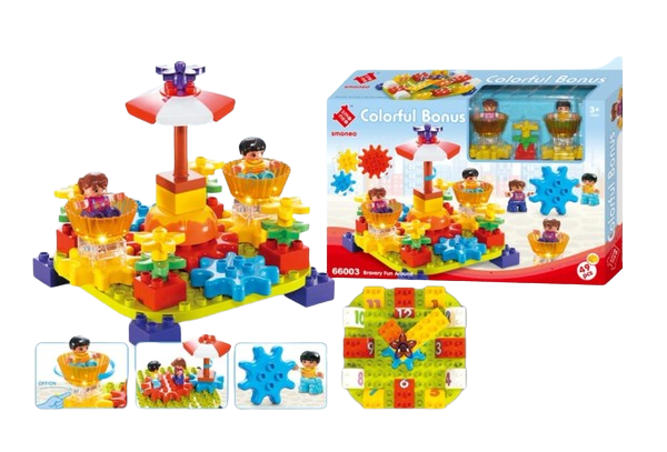 Đồ chơi xếp hình khối xây dựng cho bé biến thành đồ chơi âm nhạc_66003