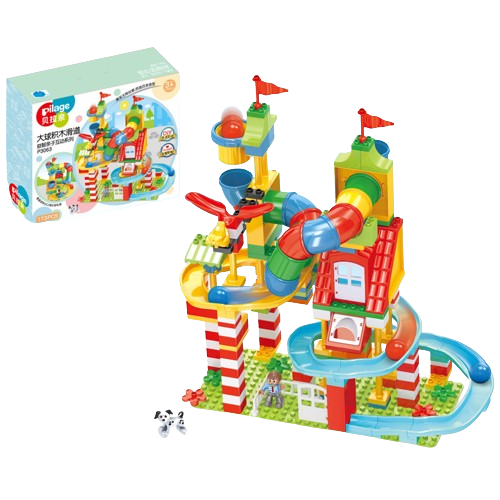 Đồ chơi xếp hình Cầu trượt Pilage_P3063