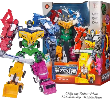 Đồ chơi Robot biến hình Devastator 6in1_JJ808