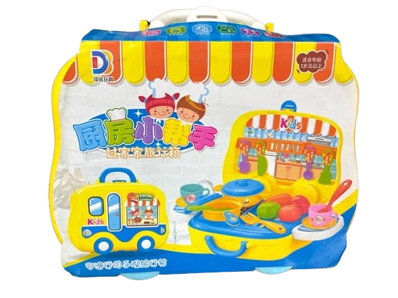 Đồ chơi vali xe ô tô nấu ăn_308