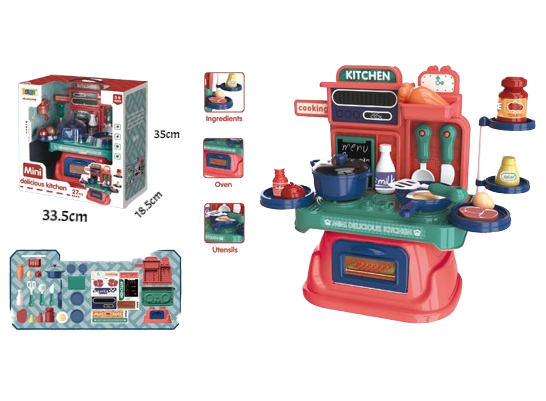 Đồ chơi nhà bếp BOWA Mini Delicious Kitchen 27 món_BH7086C