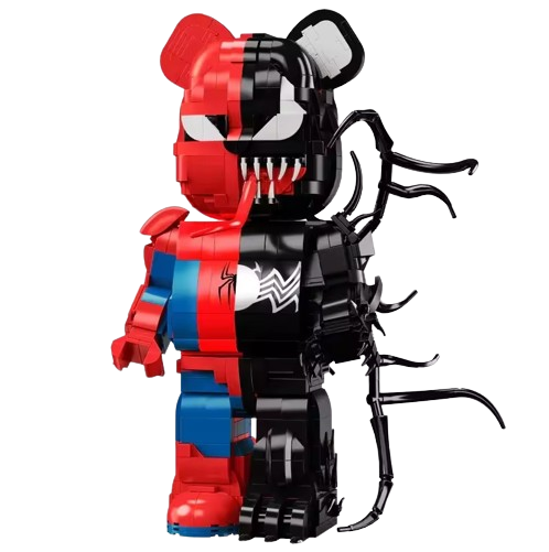 Đồ chơi xếp hình Bearbrick Spider-man Venom_188007