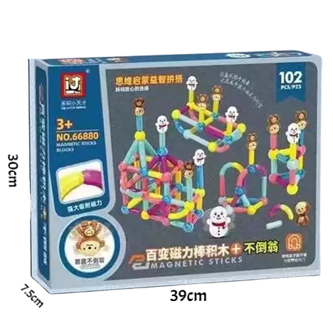 Đồ chơi xếp hình nam châm 102pcs_66880