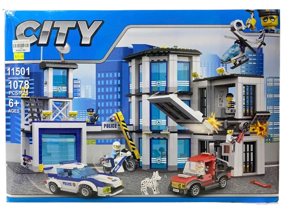 Đồ chơi xếp hình City Trụ Sở Cảnh sát_11501