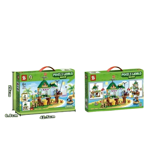 Đồ chơi xếp hình nhà trên đảo_5605