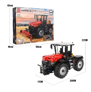 Đồ chơi xếp hình xe thu hoạch vụ mùa 4in1_17020