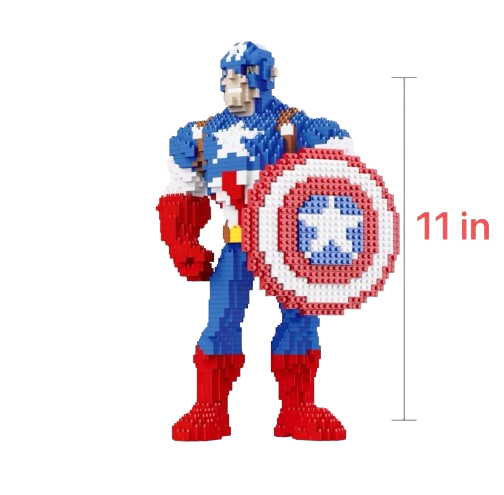 Đồ chơi xếp hình đội trưởng Mỹ_8825