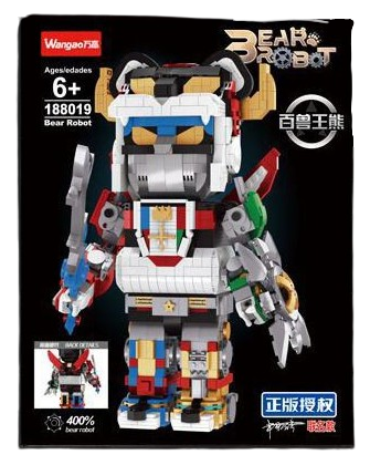 Đồ chơi xếp hình Bearbrick Voltron_188019