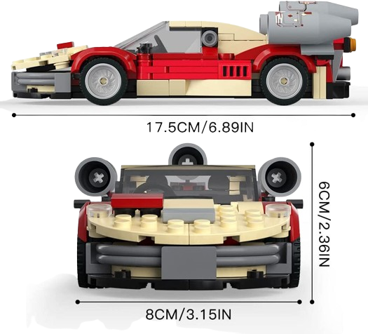 Đồ chơi xếp hình xe Luftschiff Auto_27017