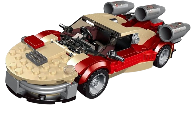 Đồ chơi xếp hình xe Luftschiff Auto_27017