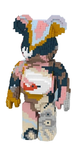 Đồ chơi xếp hình Bearbrick Nirvana_89003