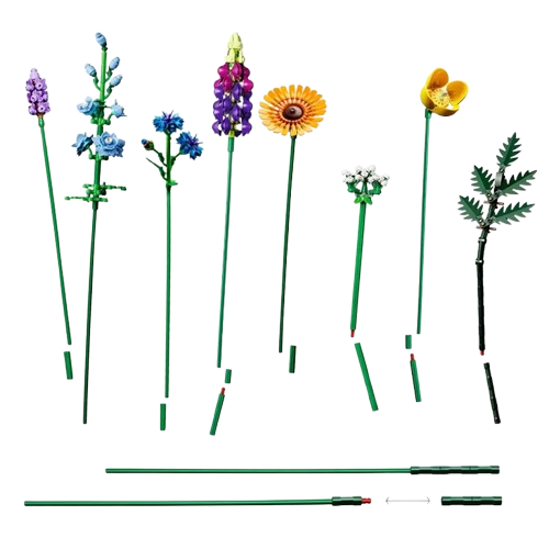 Đồ chơi xếp hình bó hoa dại nở rộ_10030