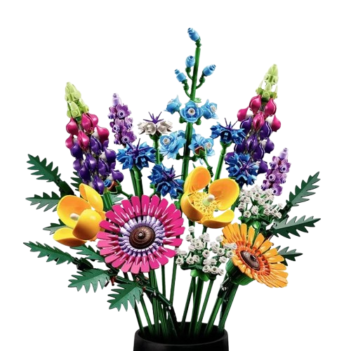 Đồ chơi xếp hình bó hoa dại nở rộ_10030