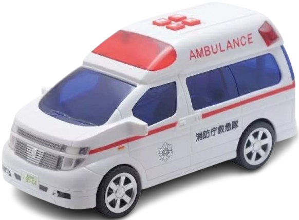 Mô hình ô tô cứu thương_838B-17