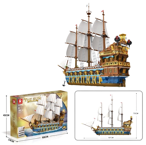 Đồ chơi xếp hình Tàu Hoàng Gia The Sun Royal_66011