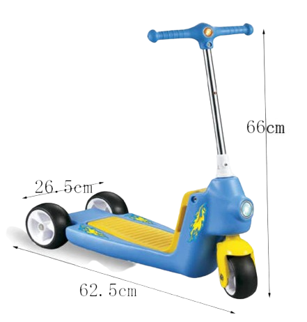 Xe trượt Scooter và xe đạp thăng bằng 2in1 Nukied_XR1405