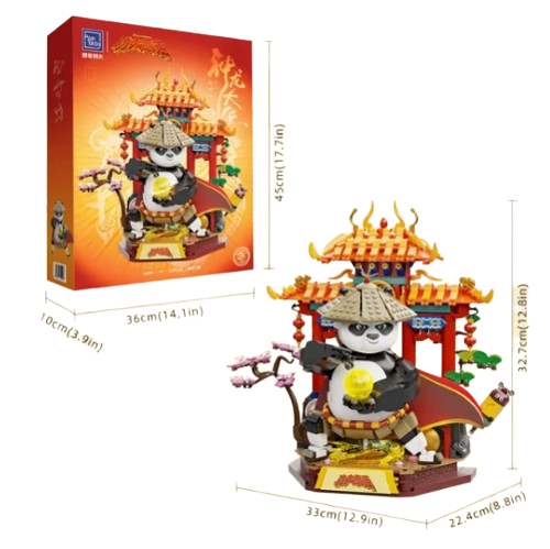 Đồ chơi xếp hình Chiến binh rồng Po PANTASY_86509