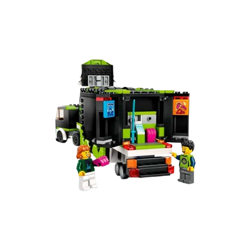 Đồ chơi xếp hình xe tải giải đấu trò chơi_8015