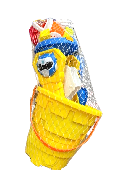 Đồ chơi xô xúc cát màu vàng