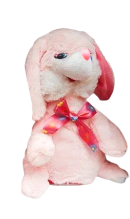 Mô hình gấu bông thỏ hồng