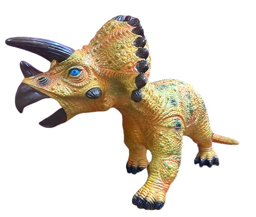 Mô hình khủng long đồ chơi màu vàng