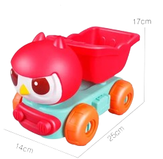 Đồ chơi xúc cát ô tô con chim đỏ_123-20