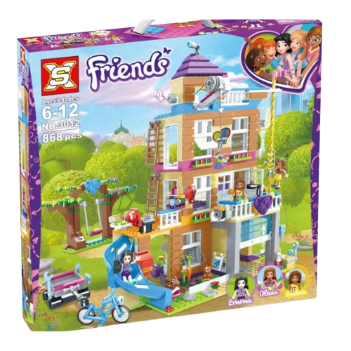 Đồ chơi xếp hình nhà Amigos Casa de la Amistad_3012