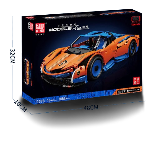 Đồ chơi xếp hình xe McLaren 720S điều khiển từ xa_13098