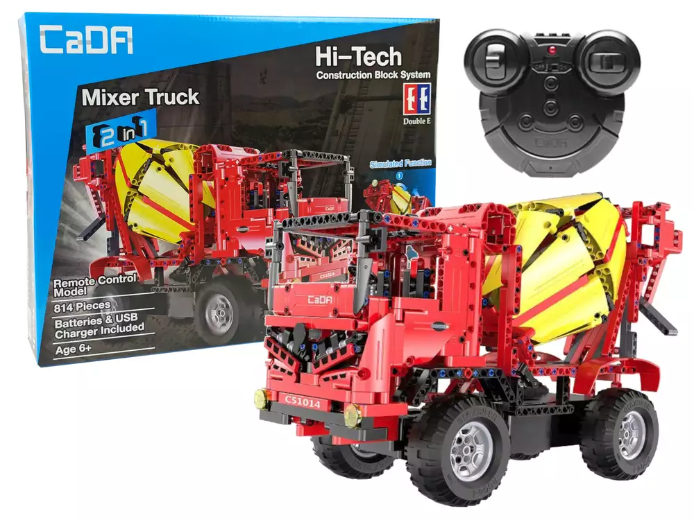 Đồ chơi xếp hình máy trộn bê tông có điều khiển_C51014