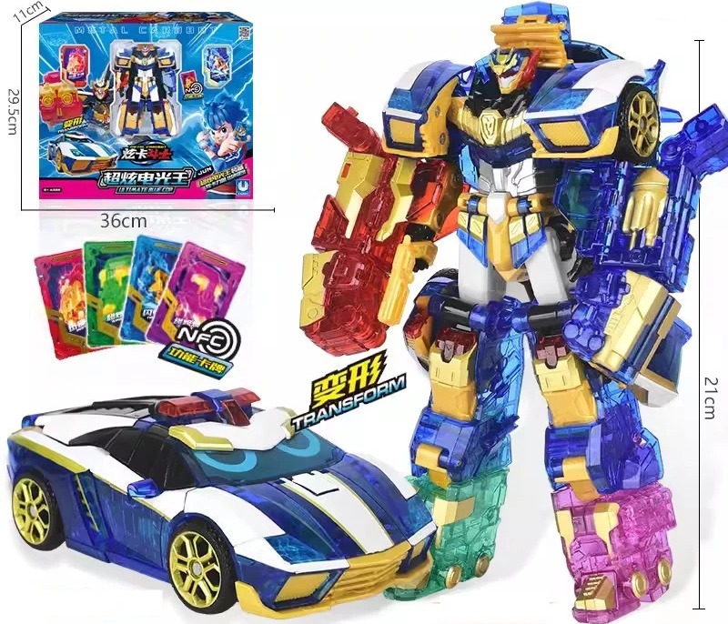 Robot biến hình Ultimate Blue Cop_8113