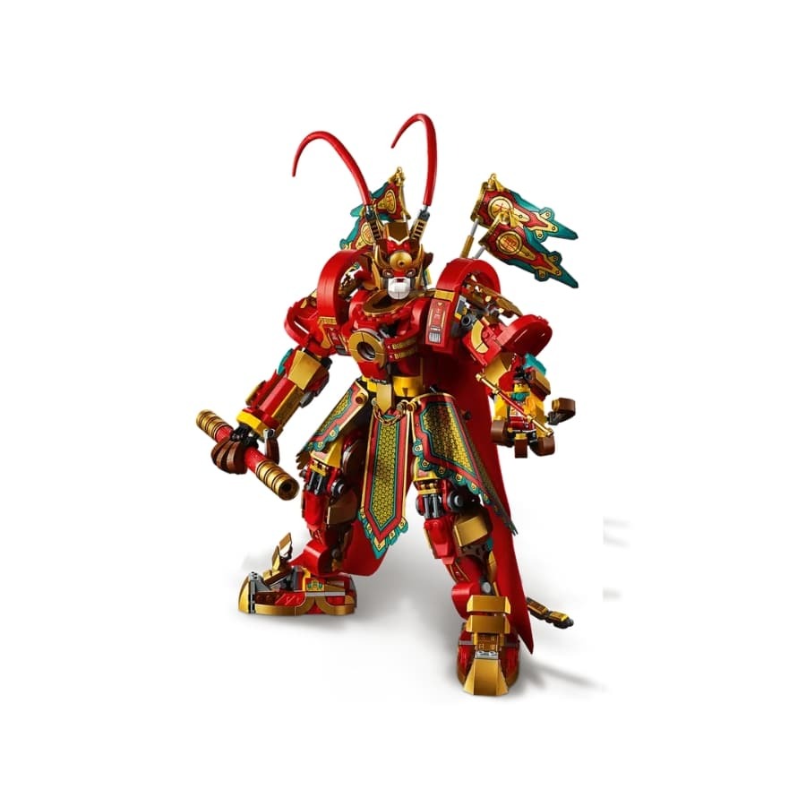 Đồ chơi xếp hình Monkey King Warrior Mech_8002
